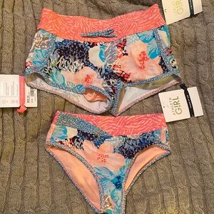 Athleta Girl swim bottoms
